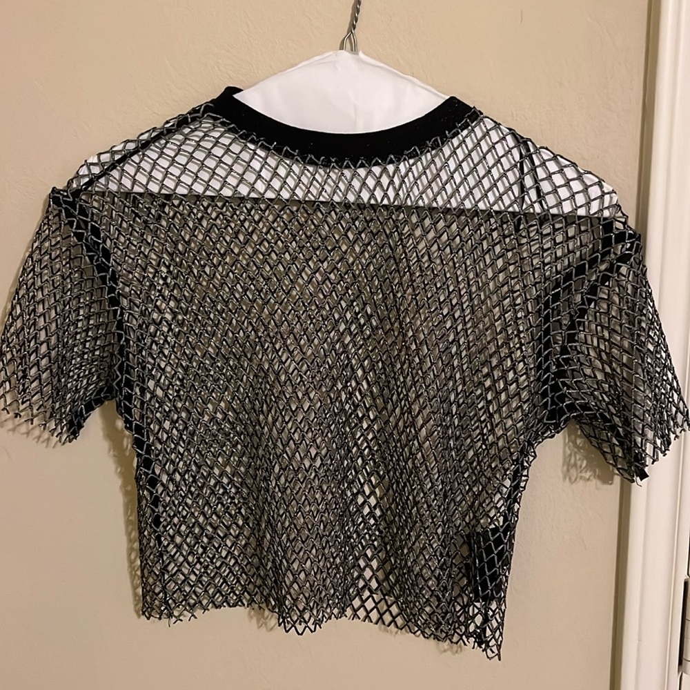 Fish net top from H&M collection ‘Divided’